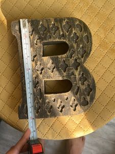 LETTER “B” &amp; “K” Decor Piece