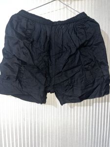 Black Cargo Shorts