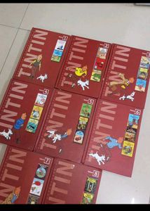 Tintin Comic Book Set