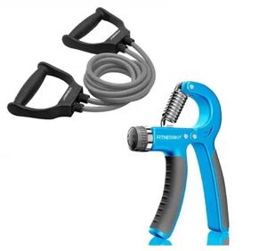 HAND Gripper and Double Band Toning Resistance Tub