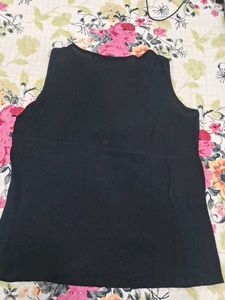 Embroidered Sleeveless Tank Top