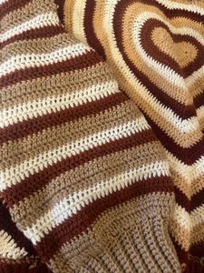 Crochet Heart Sweater