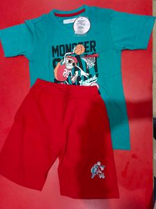 BOYS' TSHIRT HAFF LOWER SET