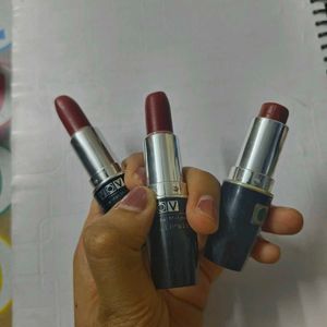 Combo Of 3 Vov Lipsticks