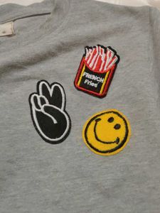 Cute Patch Sweatshirt