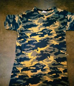 Camo Print T-Shirt
