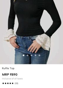 Gorgeous Ruffle Top