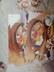 Food Placemats set of 4