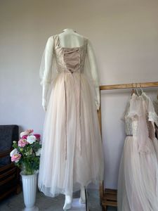 tulle lace embellish premium quality gown