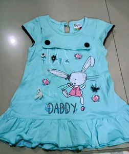 Girl&#39;s Leaf Print Top and Skirt Set( With Gift 🎁)