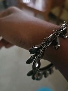 Black Metal Bangles