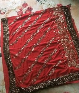 Full Work Saree With Two Side Border.
