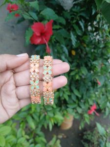 Floral Bangle Set