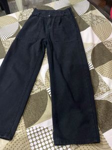 Wide Leg Black Pants