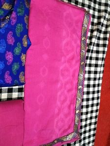 Soft colourful Dress, Kruti + Duppata+ Free Shalwar