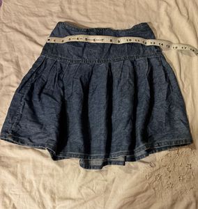Cute Denim Mini Skirt