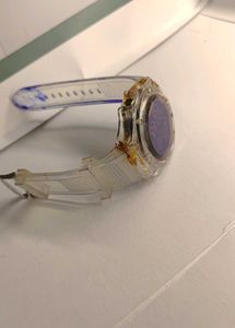 Clear Digital Watch