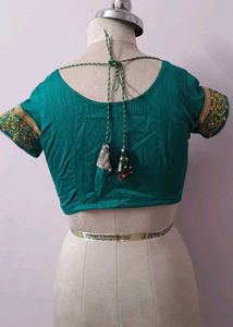 Elegant Green Saree