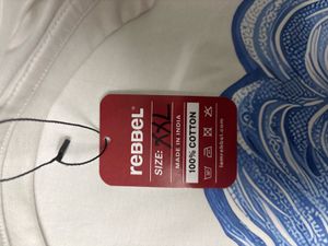 Rebbel White Long Sleeve Tee