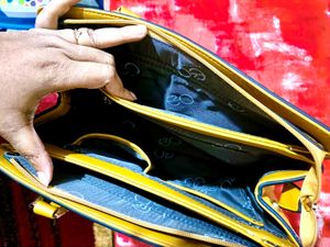 Pretty Mustard E2o Handbag