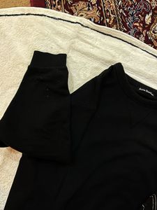 Acne Studios Black Crewneck Sweatshirt