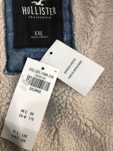 Hollister Denim Jacket XXL