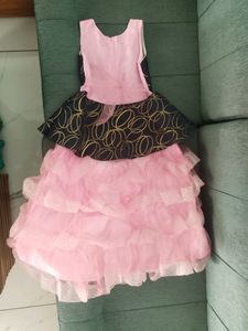 Girls Pink Frock👗💗