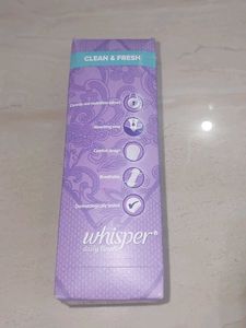 Whisper Period Panty Combo + PantyLiner Free