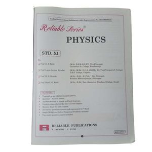 Physics Class 11th Reliable Series Book.