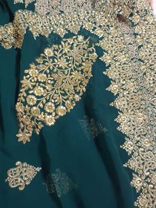 Elegant Grey &amp; Gold Kurta