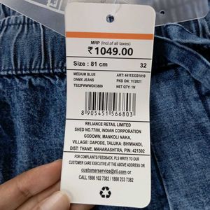 Blue Casual Joggers