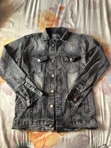 Charcoal Denim Jackets Unisex