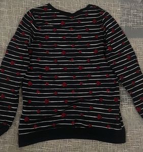 Heart Printed Sweater