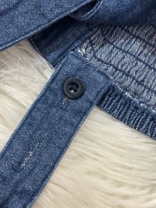 Denim Crop Top 💅💋