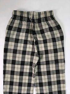 Women&#39;s Checked Plazzo | Free Size
