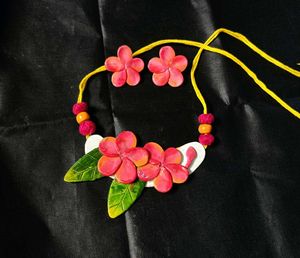 Floral Jewellery Set