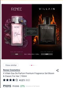 RENEE x VILLAIN Eau De Parfum Fragrance Set