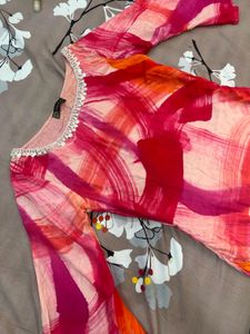 pink cotton kurta