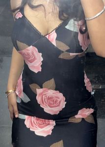 Floral Bodycon Dress