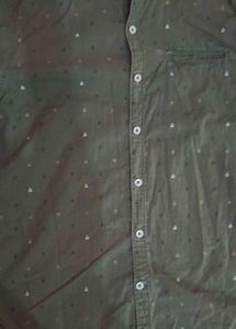 DMX Olive Green Long Sleeve Shirt