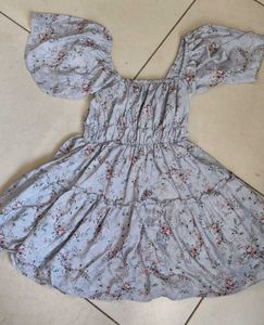 Floral Print Mini Dress