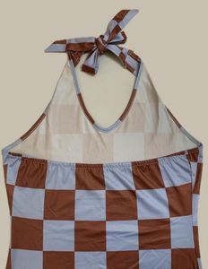 Checkered Bodycon Urbanic Dress