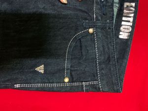Women’s Navy And Black Guess Jeans