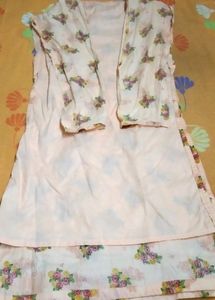 Stitched Kurta With Dupatta