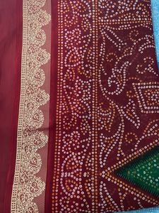 New Bhndej Saree