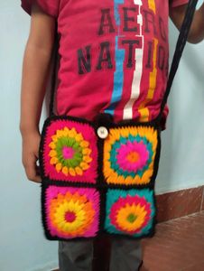 Crochet Sling Bag