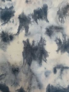 tie-dye ribbed tank top