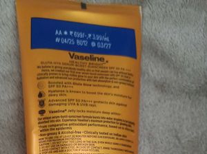 Vaseline Sunscreen SPF 50