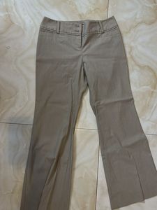 The Limited Beige Bootcut Trousers