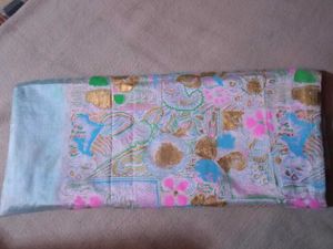 Pastel Floral Silk Saree _Fixed Price 🙏